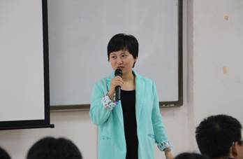 段笑丹师姐分享工作经验 摄记:廖群彬